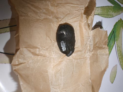 Customer photo review of Banana Kush THCA Moroccan Hash