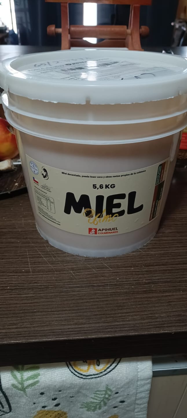 Customer photo review of Balde Miel de Ulmo 5,6 kg + envío GRATIS