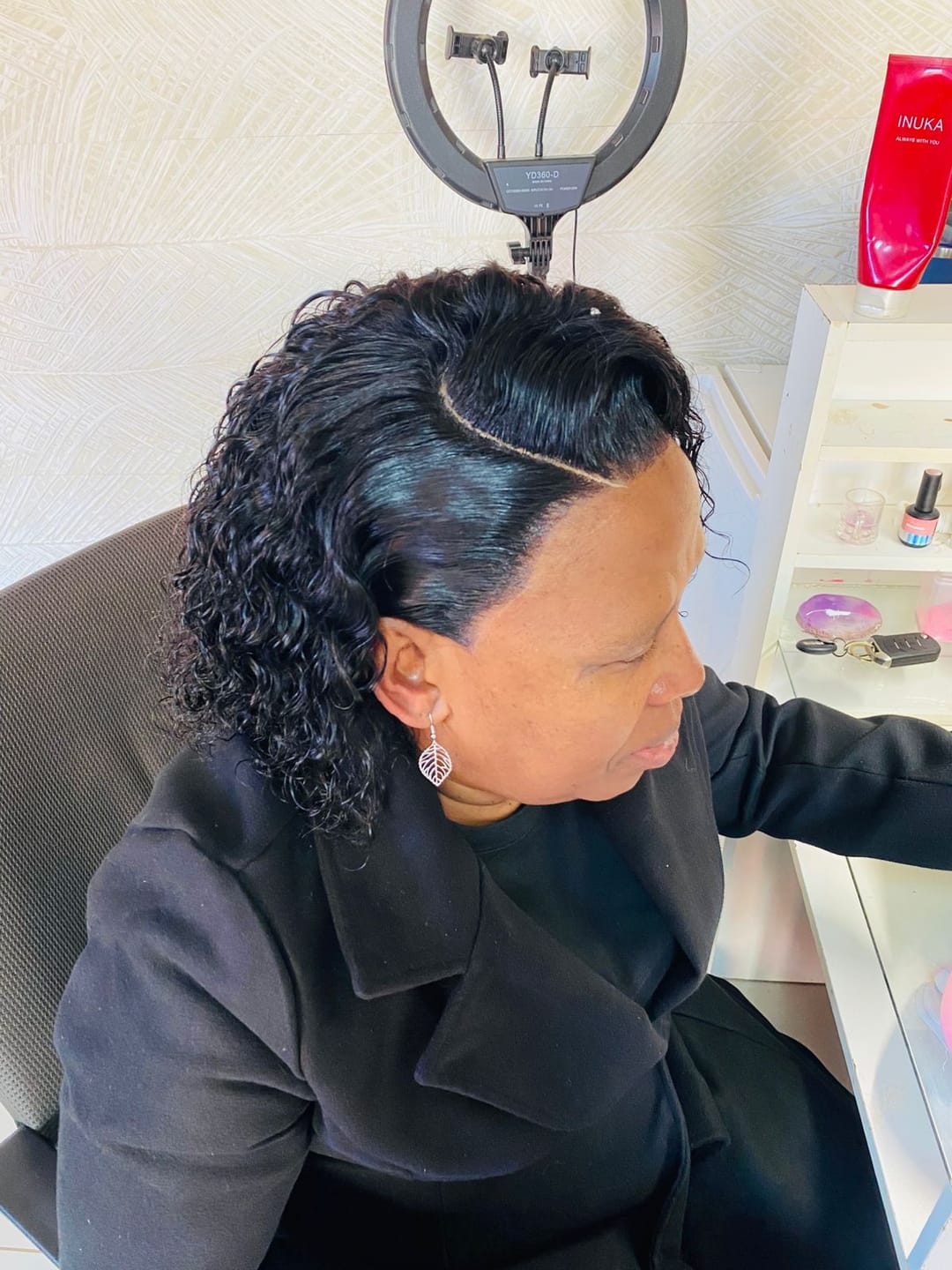 Customer photo review of NOSIE - Brazilian 13x4 Lace Front Wig