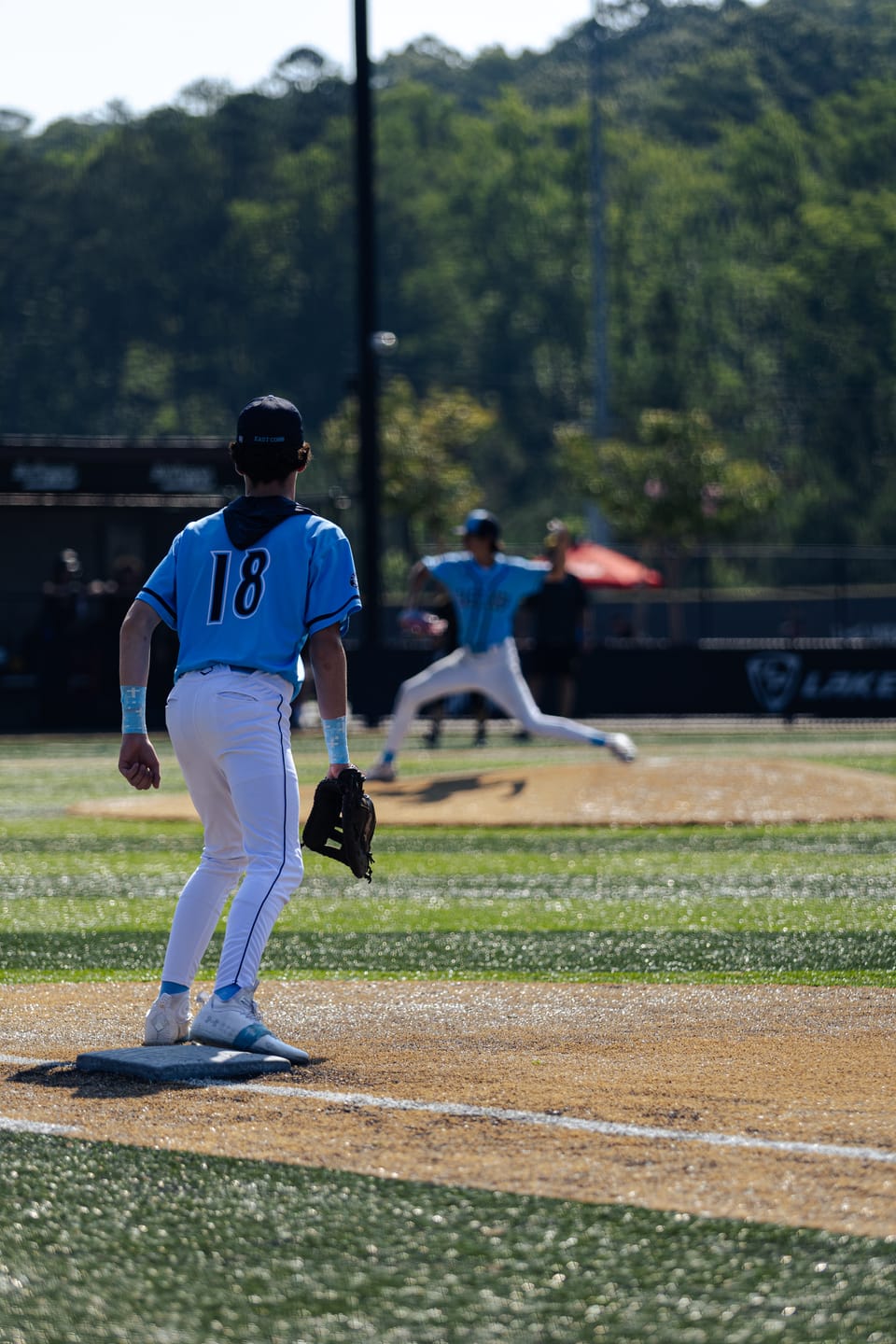 Customer photo review of Baby Blue Cross Athletic Tape