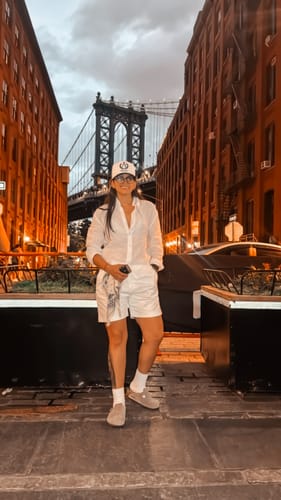 Customer photo review of Art Snapback (White/Black)
