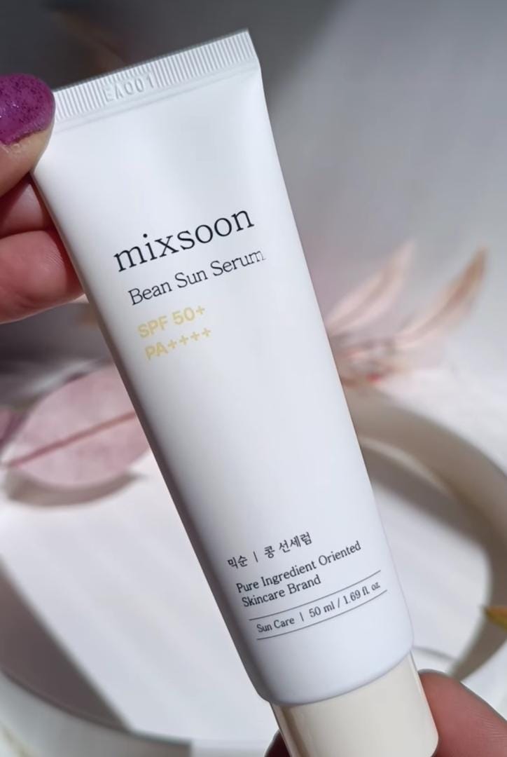 Customer photo review of MIXSOON - Bean Sun Serum SPF 50+ PA++++ 50 ML | Protector Solar