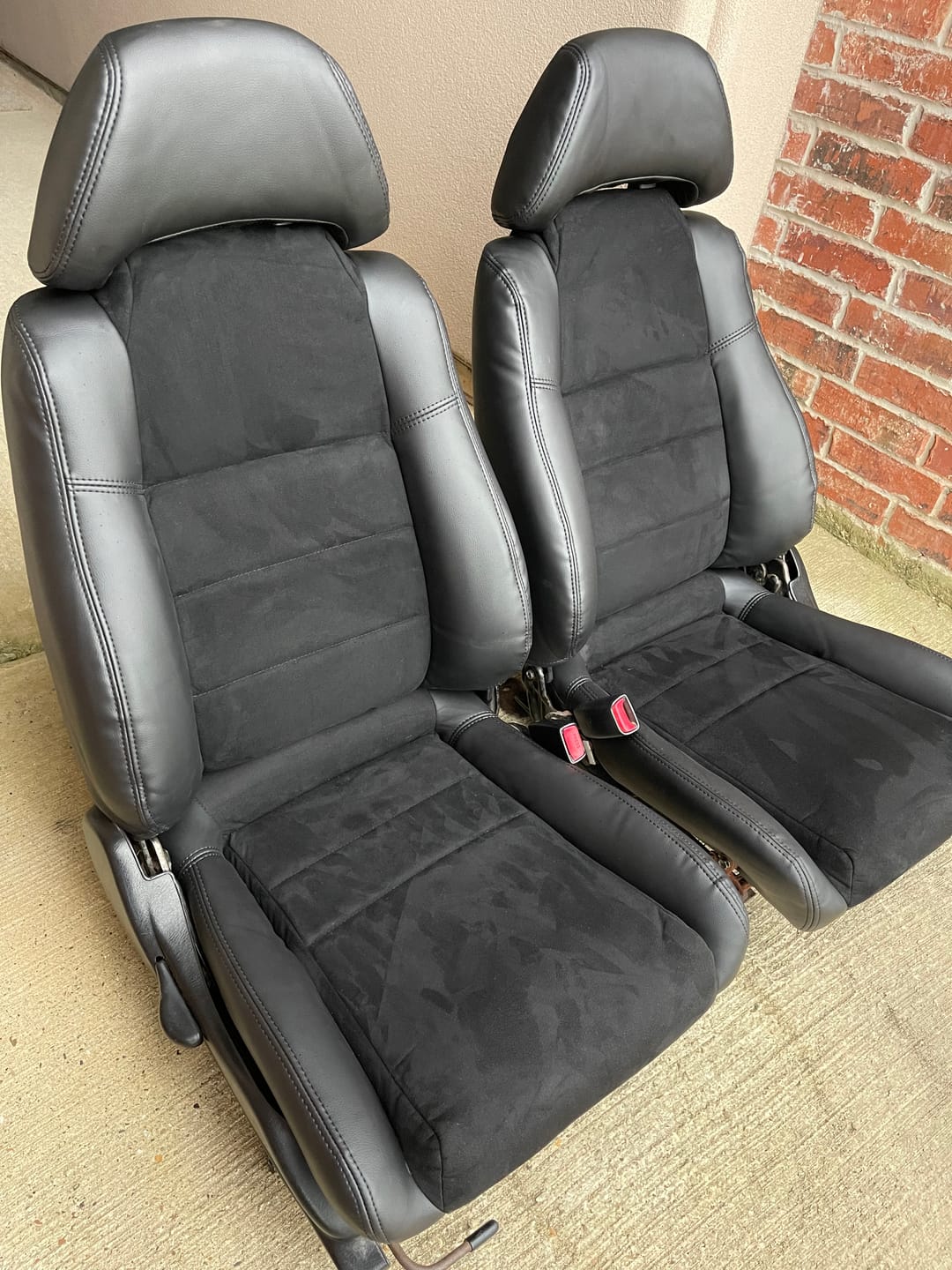 Customer photo review of MR2Heaven Heavy Duty Premium OEM+ Leather/Alcantara Seat Covers [Heated Seats Available]