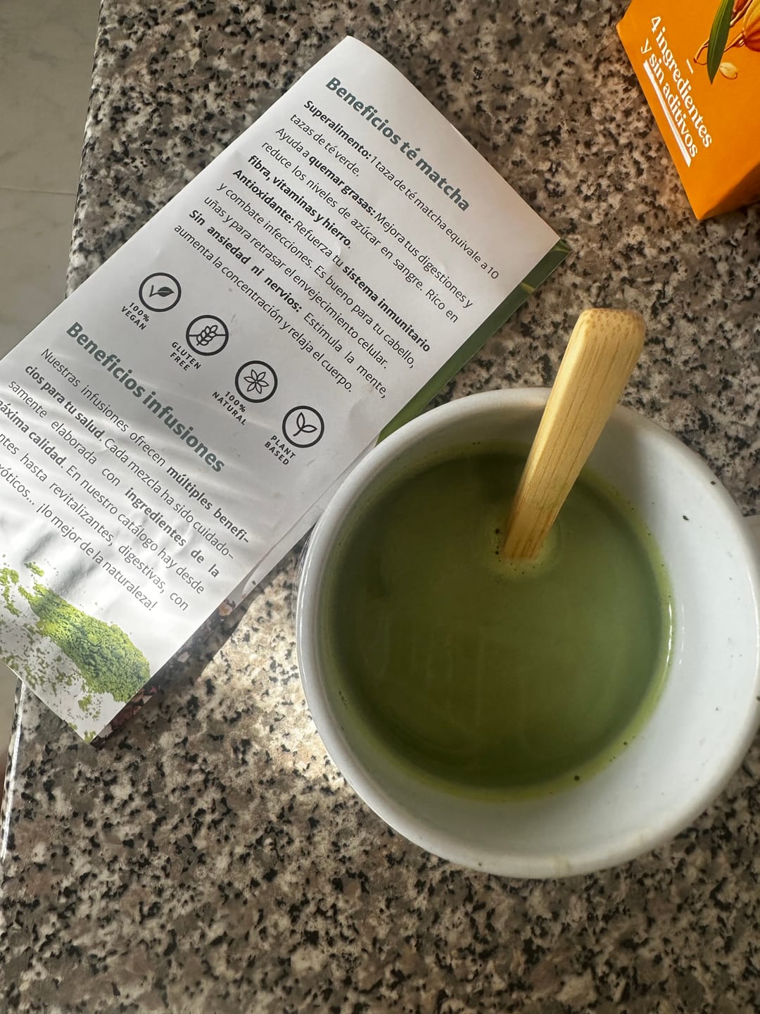 Customer photo review of Chashaku Palito Japonés 1g