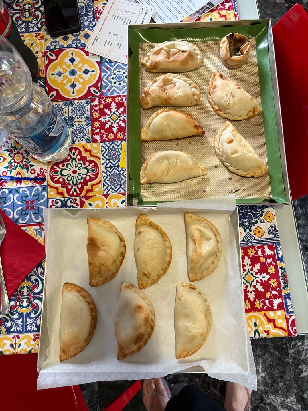 Customer photo review of Box Empanadas Ceibo Sapori