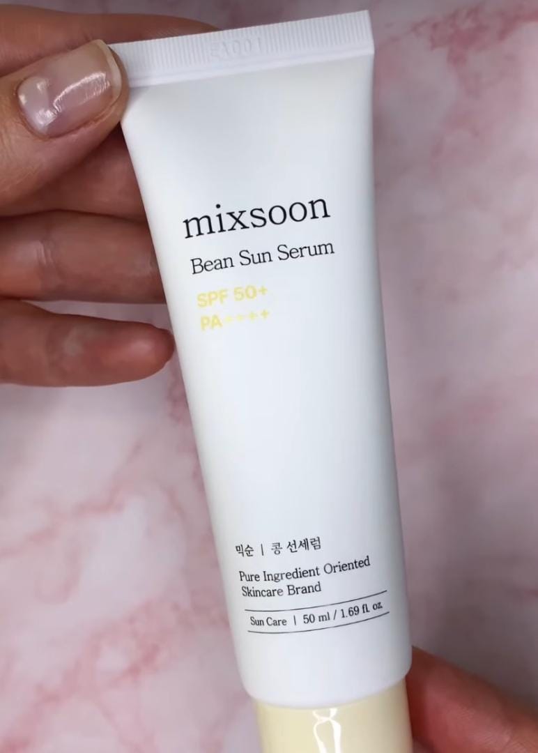 Customer photo review of MIXSOON - Bean Sun Serum SPF 50+ PA++++ 50 ML | Protector Solar