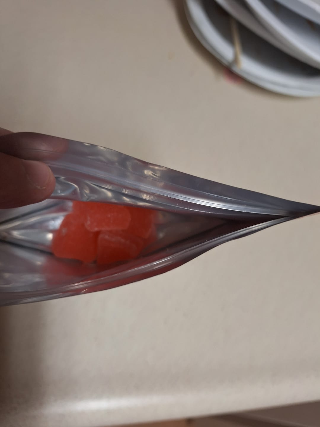 Customer photo review of THC Gummies