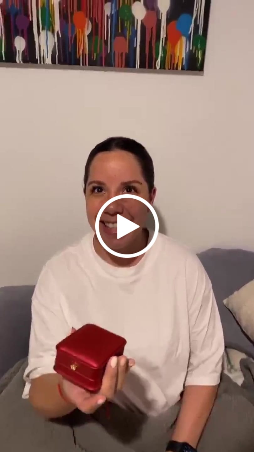 Customer video review of Voice Message Keepsake Box