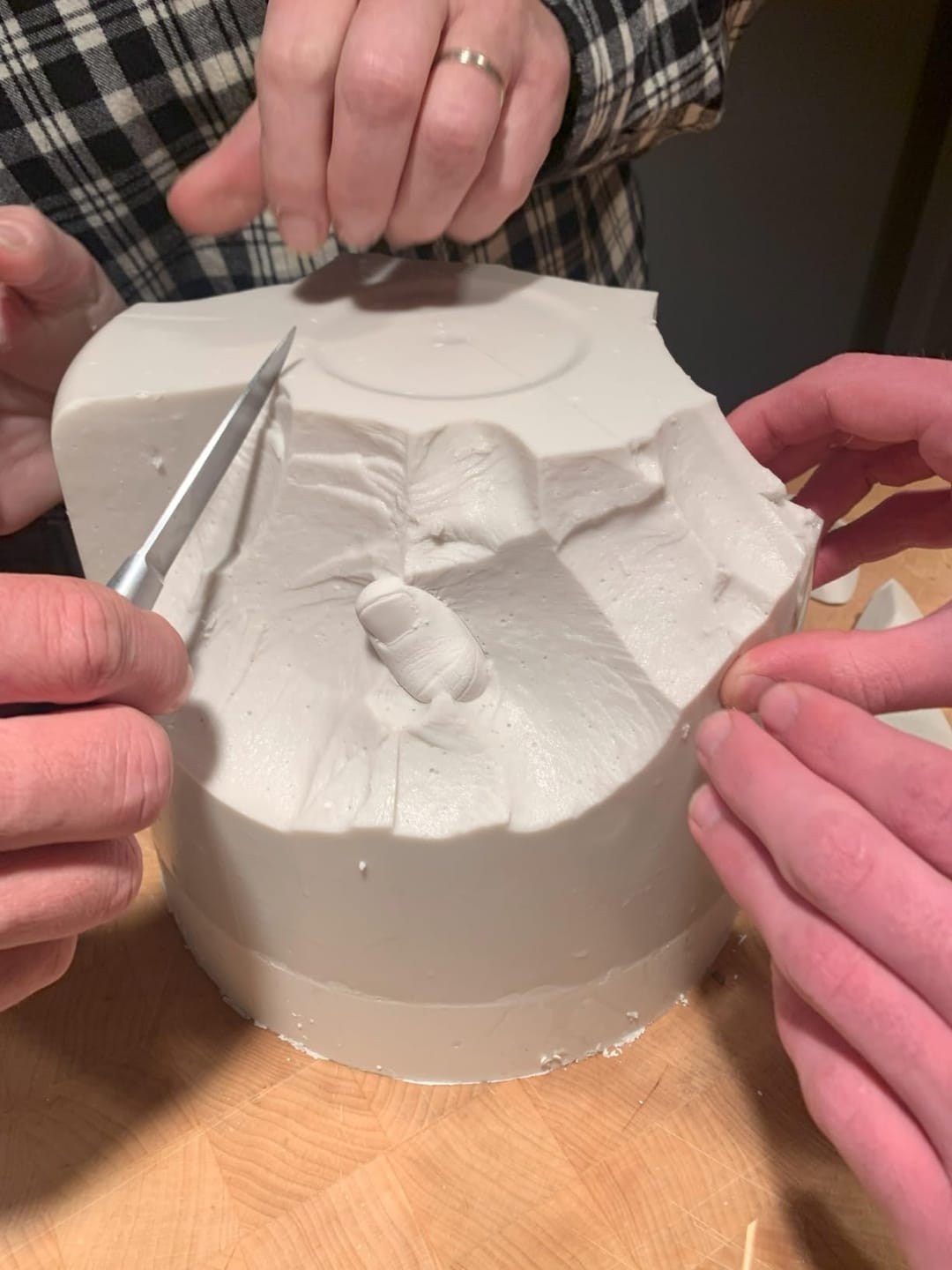 Customer photo review of KAVA™ Hand Casting Kit