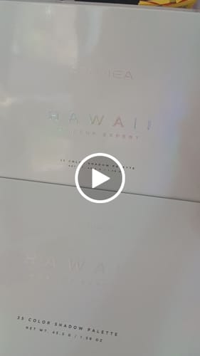 Customer video review of PALETA DE SOMBRAS HAWAII | MAKEUP EXPERT