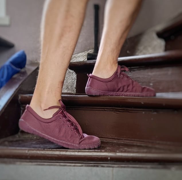Customer photo review of Vaistoa Rento 2 | Canvas Barefoot Sneakers