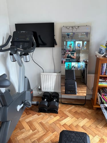 Customer photo review of Dumbbells + Bench (Value Bundle)