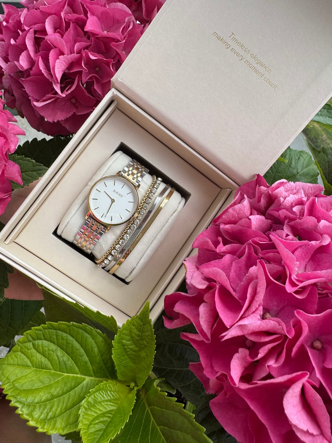 Customer photo review of Lily Gold/Silver Bracelet