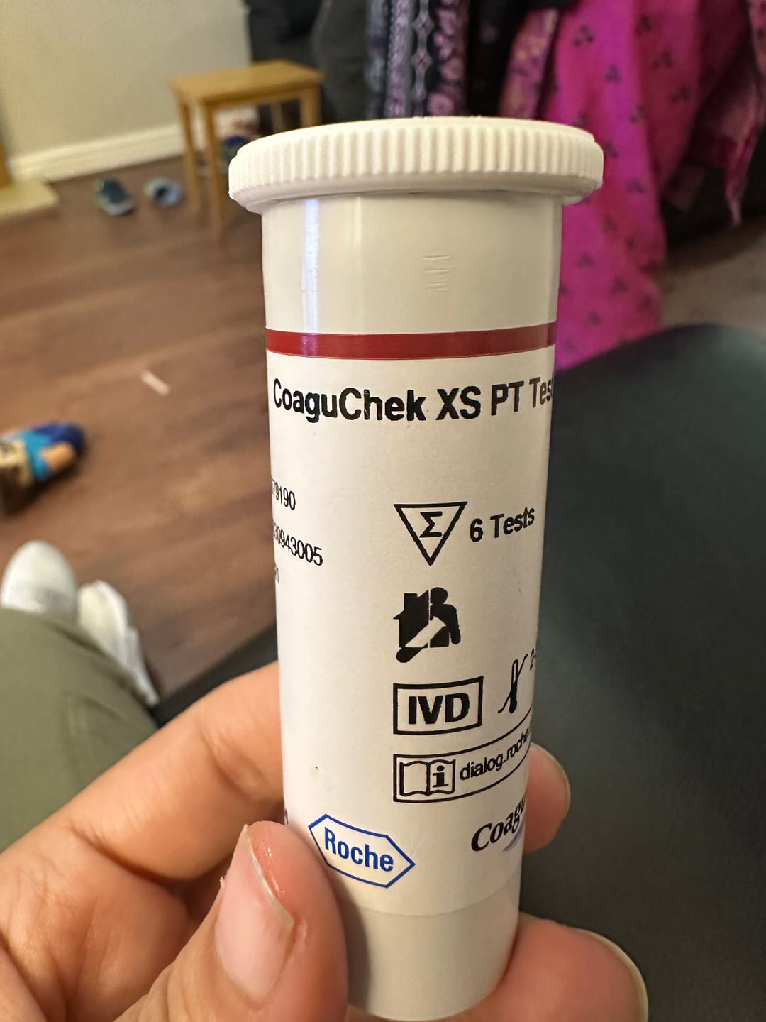Customer photo review of CoaguChek XS PT (PST) x24 for INR Normal Range
