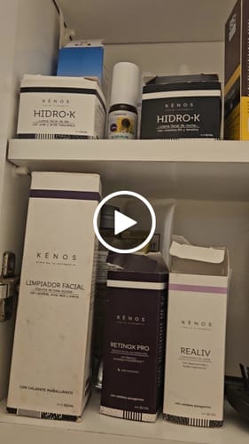 Customer video review of Pack full rostro: Hidro-K Día, Hidro-K Noche, Contorno de Ojos, Sérum Antiarrugas, Limpiador Facial + DESPACHO GRATIS