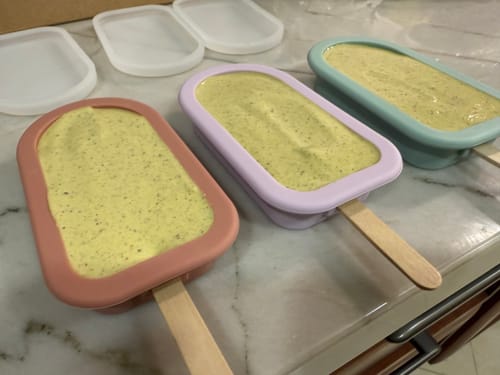 Customer photo review of 3 תבניות סיליקון להכנת ארטיקים