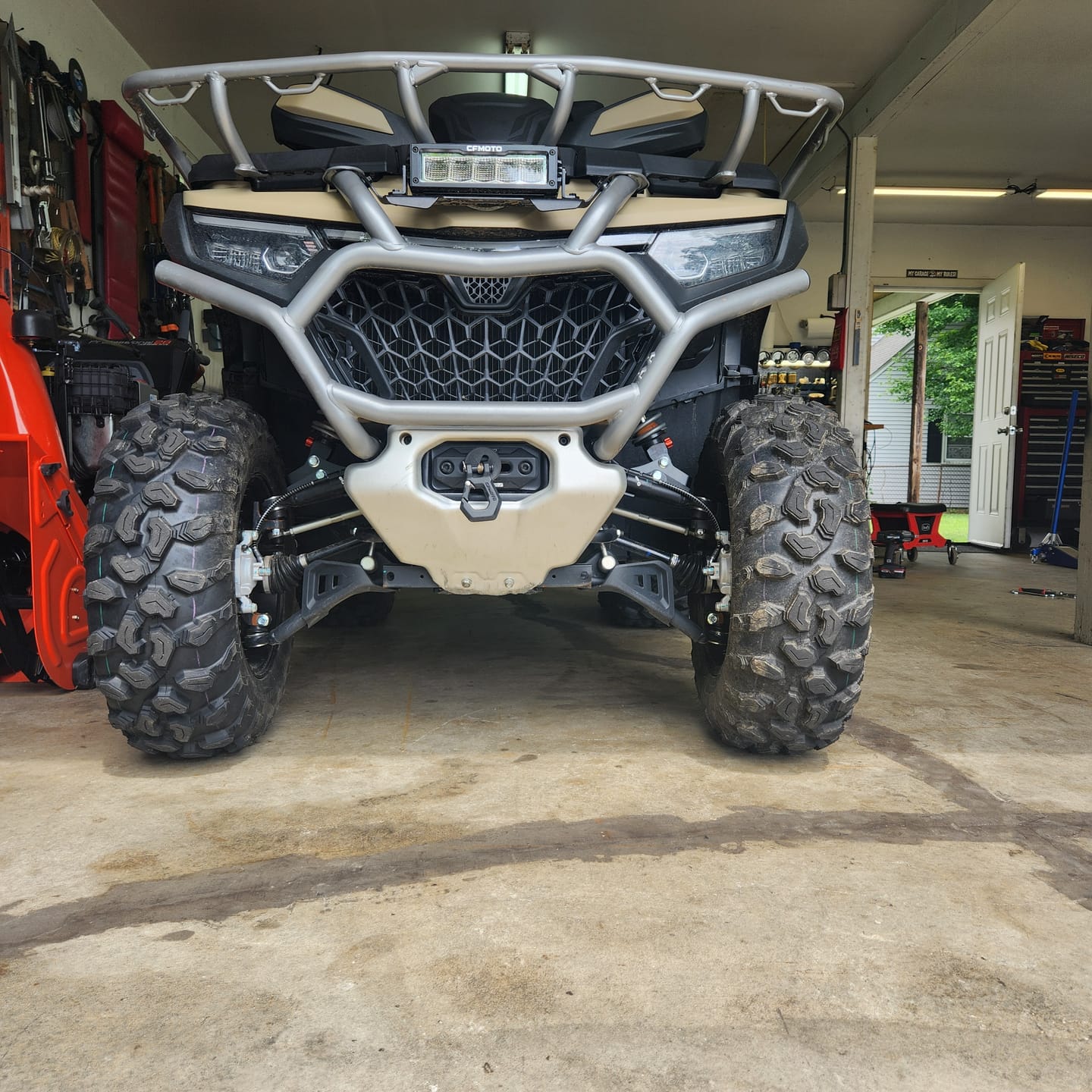 Customer photo review of 2024 to 2025 CFMoto CForce 800/1000 Touring — 2in Lift Kit