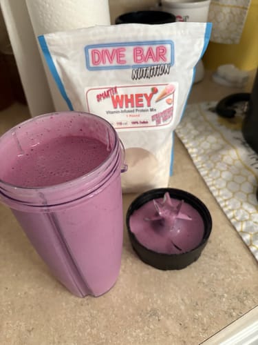 Customer photo review of Smarter Whey -Strawberry