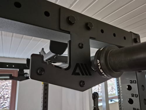 Customer photo review of Langhantel Ablage | Paar