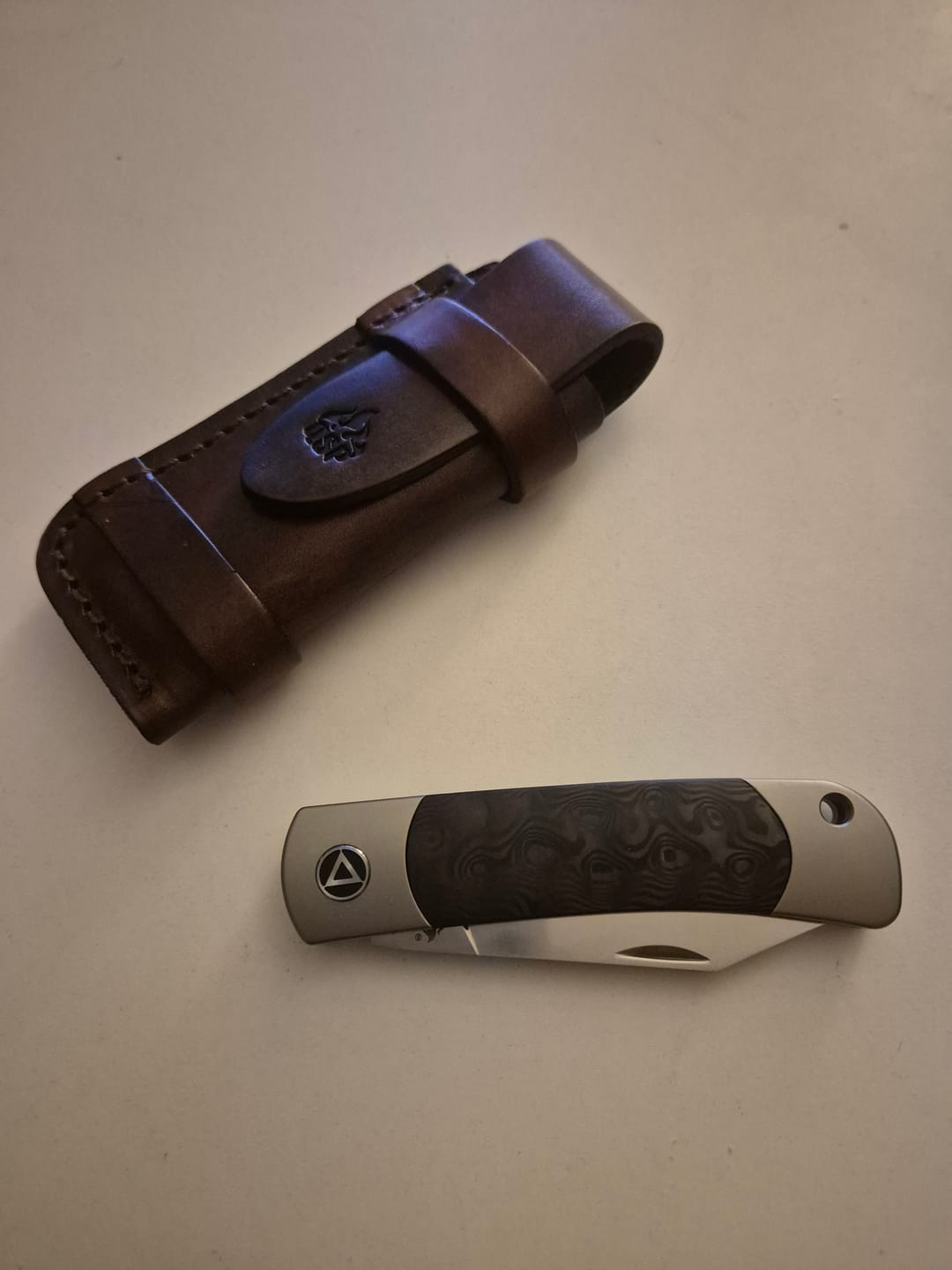 Customer photo review of Falcon - Titanium/Carbon Fiber