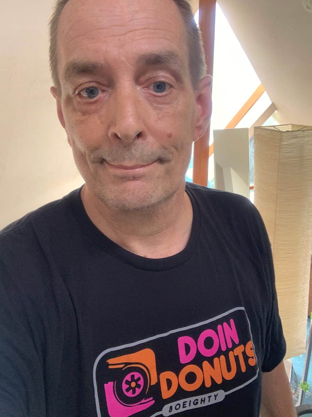 Customer photo review of 80Eighty® Doing Donuts Shirt