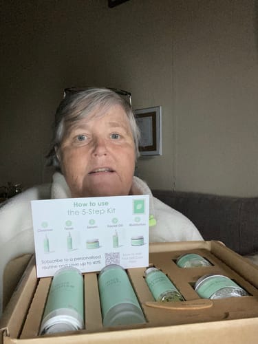 Customer photo review of 5-Step Clear Skin Kit