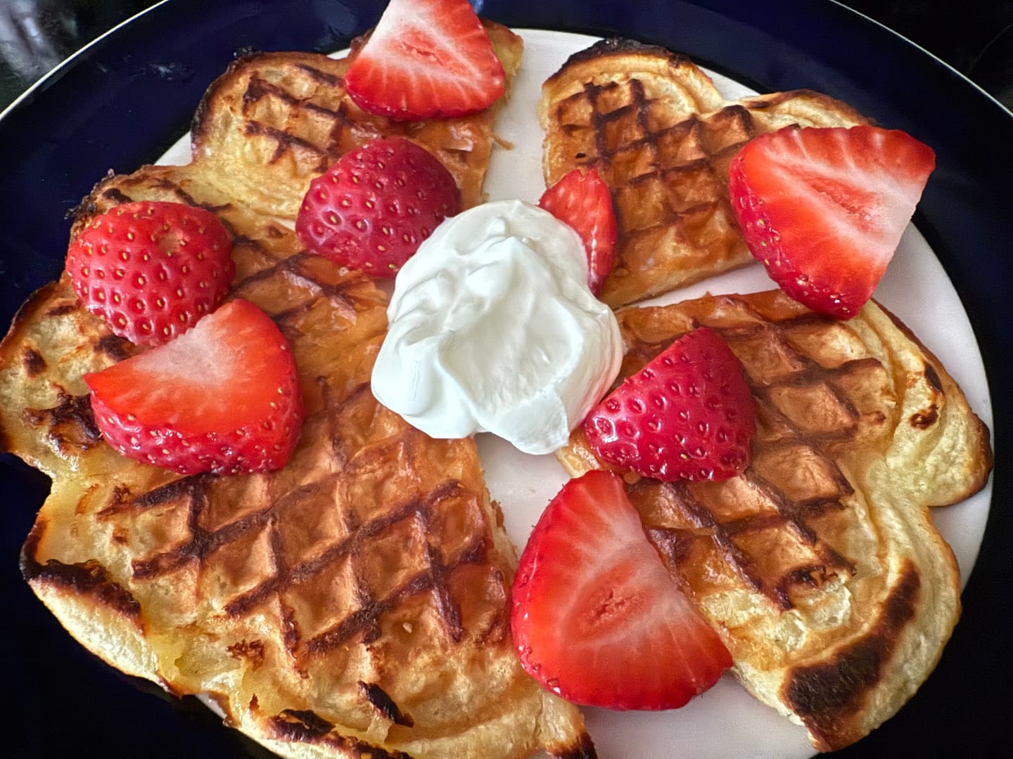 Customer photo review of Vanilla Viking Waffles (Keto Friendly)