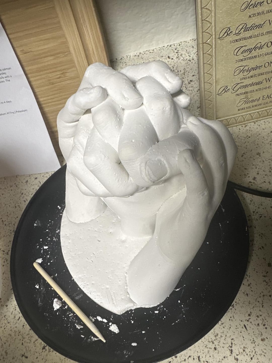 Customer photo review of KAVA™ Hand Casting Kit
