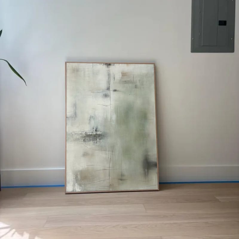 Customer photo review of Abstract Painting Canvas #AP171