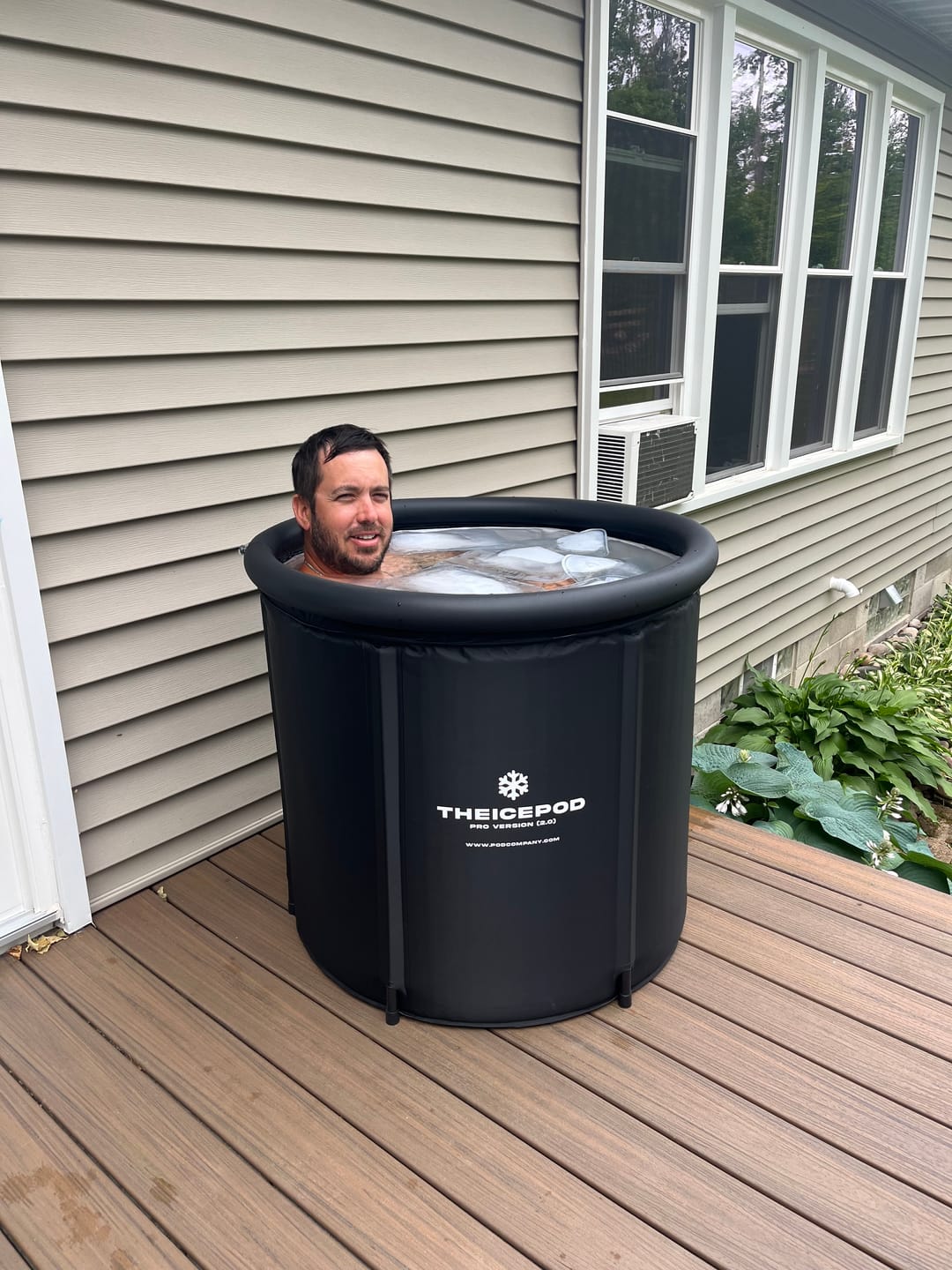 Customer photo review of Insulated Ice Pod Lid