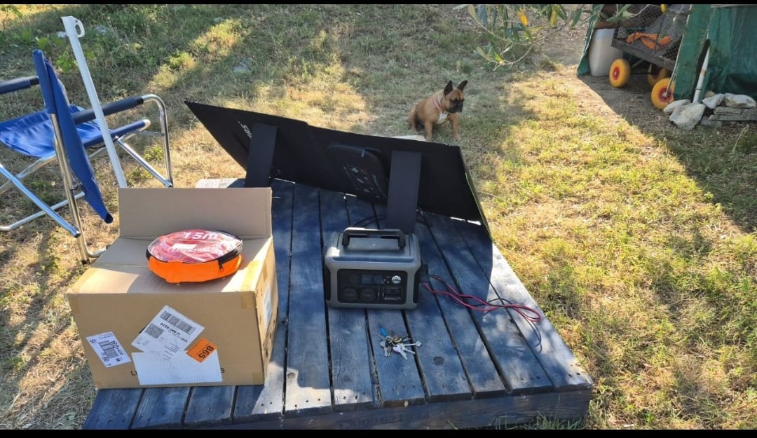 Customer photo review of ALLPOWERS R600 Power Station Portatile 600W 299Wh Batteria LiFeP04