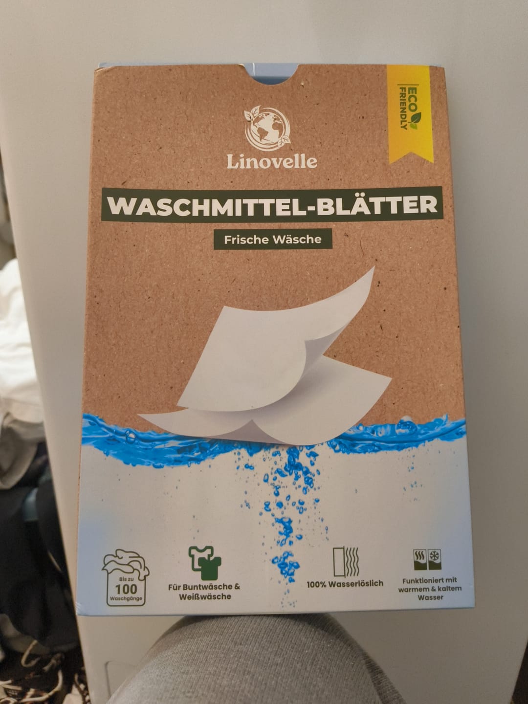 Customer photo review of Waschmittelblätter + 50 Extra GRATIS Wäschen