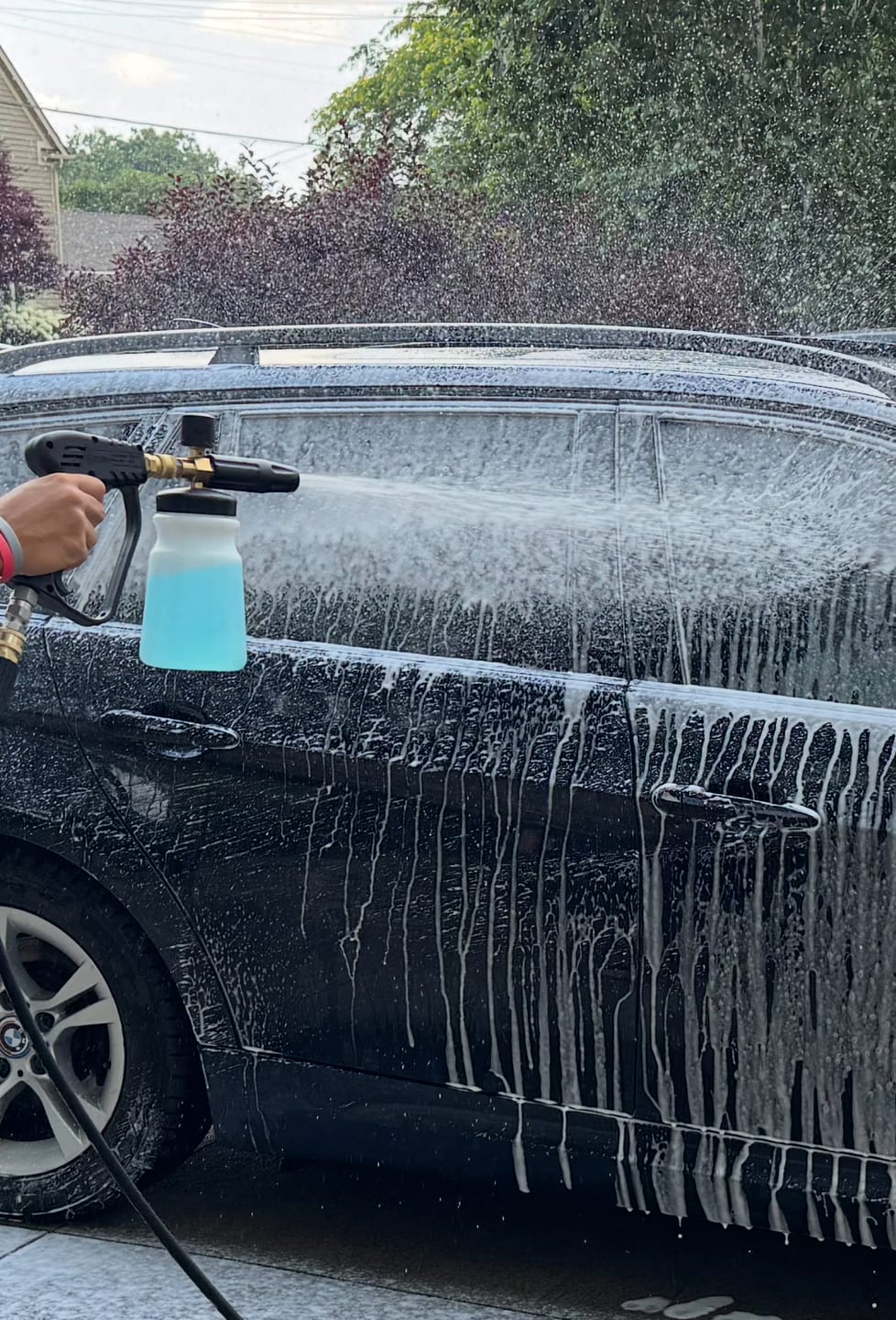Customer photo review of Wide Mouth Foam Cannon