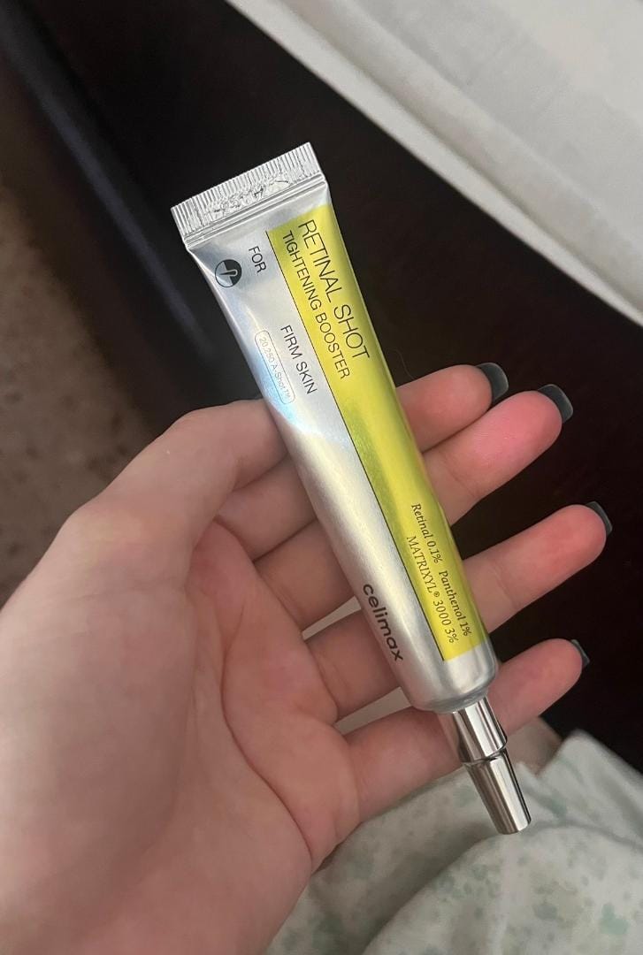Customer photo review of CELIMAX - The Vita-A Retinal Shot Tightening Booster 15 ML | Potenciador Antienvejecimiento