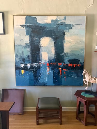 Customer review photo for Colorful Painting #CA173