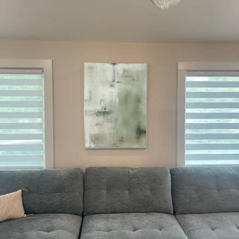 Customer photo review of Abstract Painting Canvas #AP171