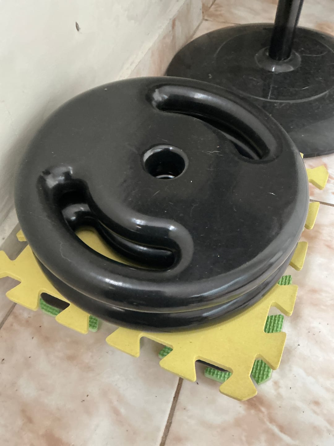 Customer photo review of Anilha Emborrachada Furo 31mm