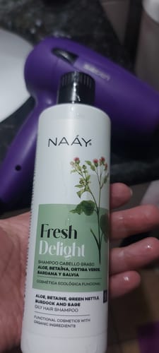 Customer photo review of Shampoo Equilibrante Cabello graso