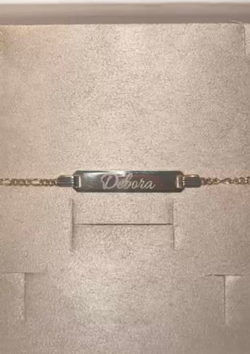 Customer photo review of Bracciale Nome Bimbo
