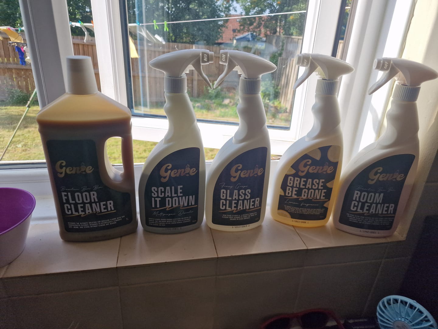 Customer photo review of Shower and Glass Cleaner