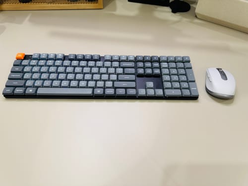 Customer photo review of Keychron K5 Max QMK 矮軸 無線機械式鍵盤(注音版本)