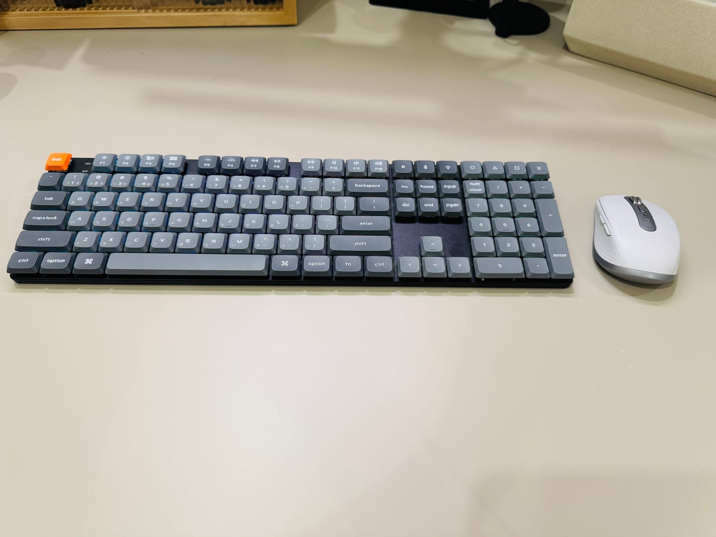 Customer photo review of Keychron K5 Max QMK 矮軸 無線機械式鍵盤(注音版本)