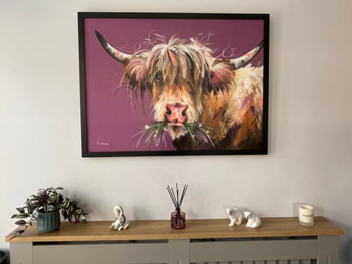 Customer photo review of Lavender With Flowers By Ashley Saunders