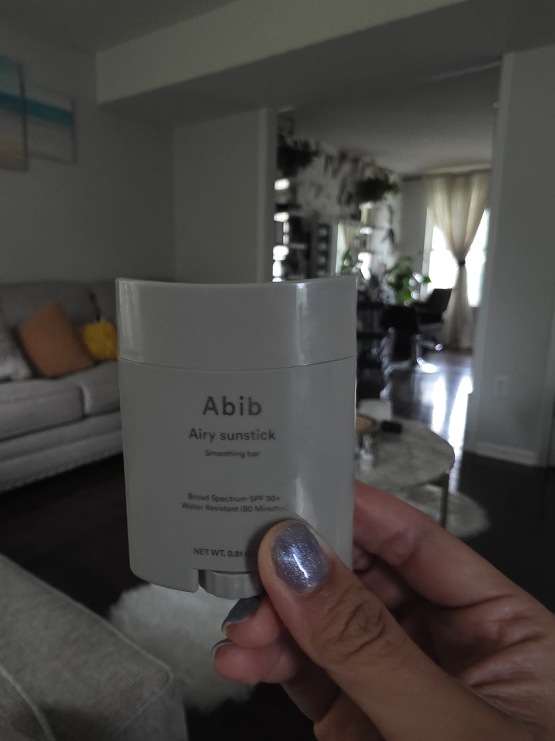 Customer photo review of Airy Sunstick Smoothing Bar