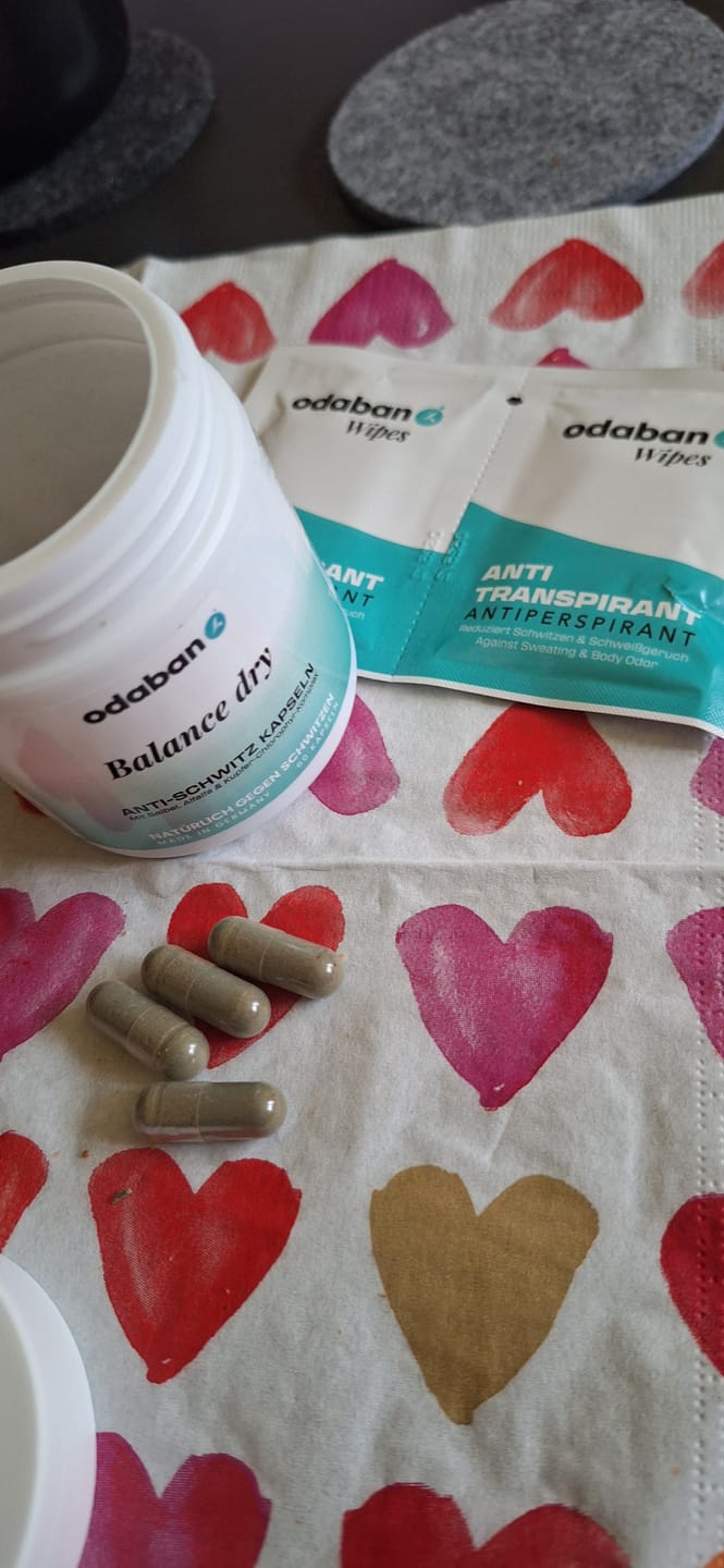 Customer photo review of odaban® Balance dry - Anti-Schwitz Kapseln I Abo