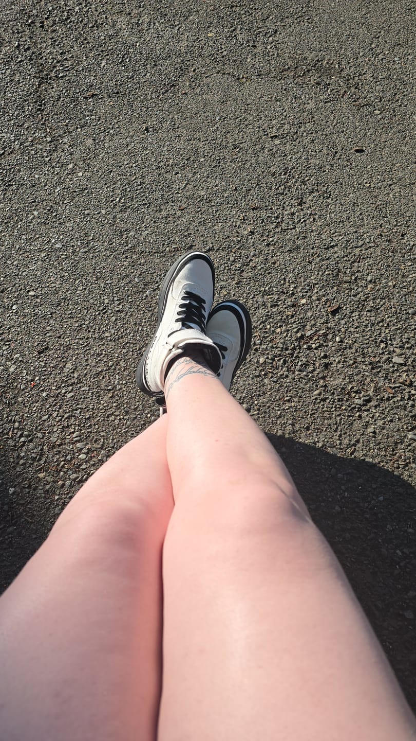 Customer photo review of HTXJPN Fuji3 High Top Sneakers