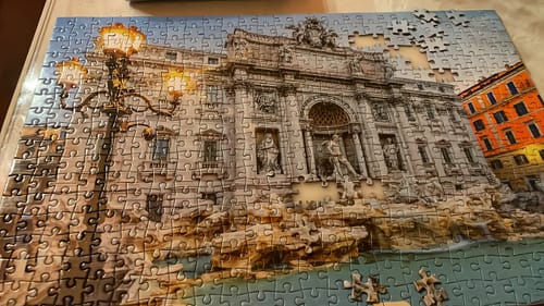 Customer photo review of Puzzle 500 Fontana Di Trevi - Toyng