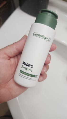 Customer photo review of [Centellian24] Madeca Enzyme Cleansing Powder 60g