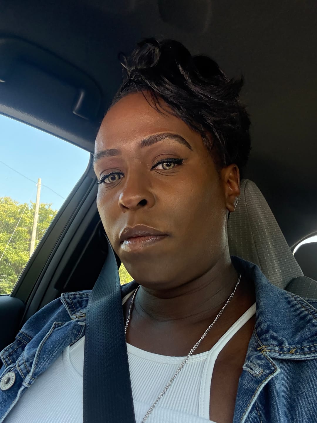 Customer photo review of Himalaya Brown Prescription  Colored Contact Lenses