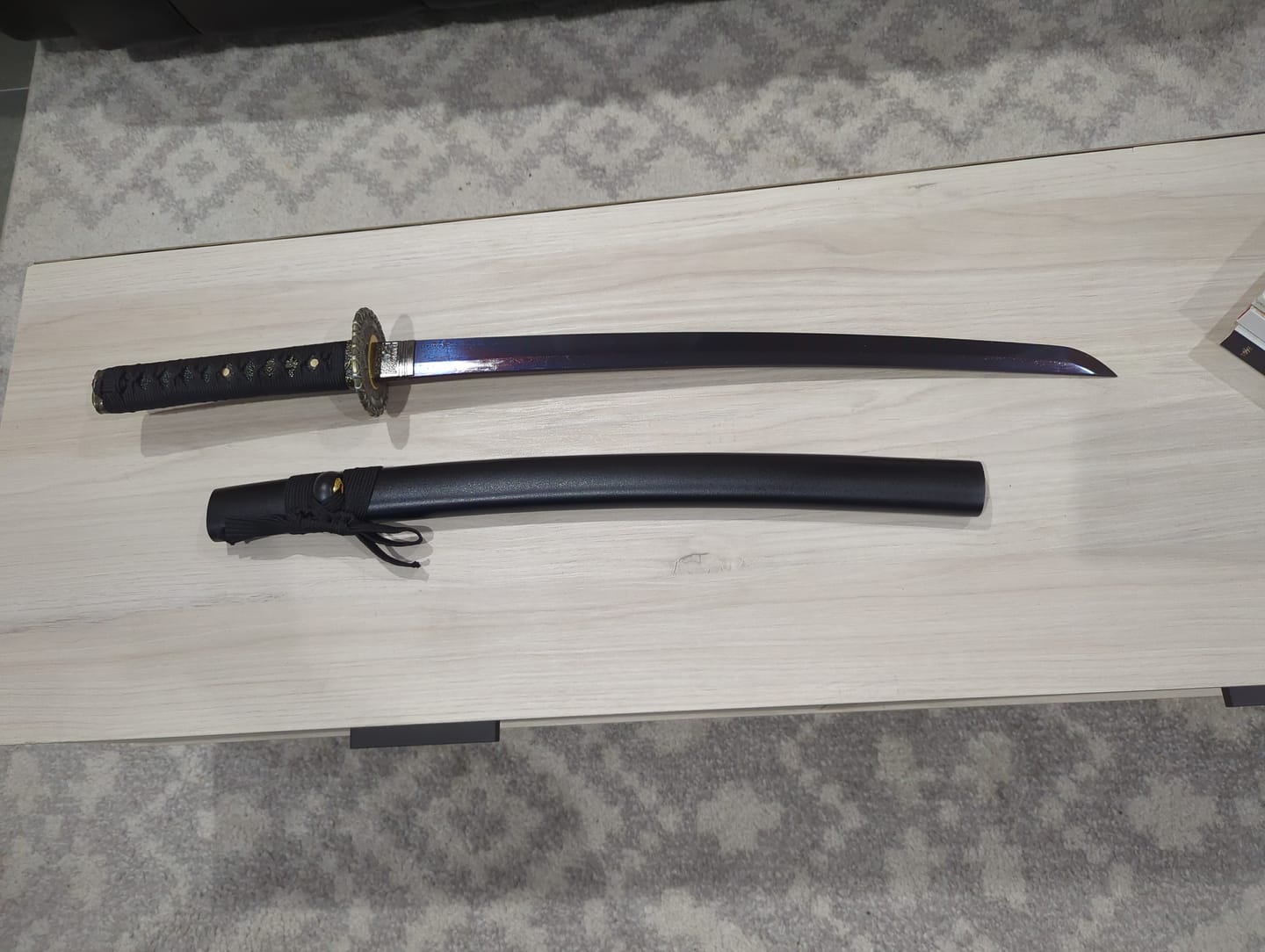 Customer photo review of Custom Wakizashi Build your own Wakizashi sword